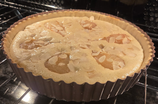 French Frangipane Pear Tart
