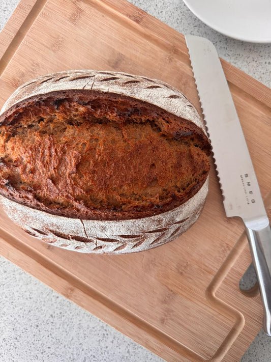 50/50 Organic Rye Sourdough