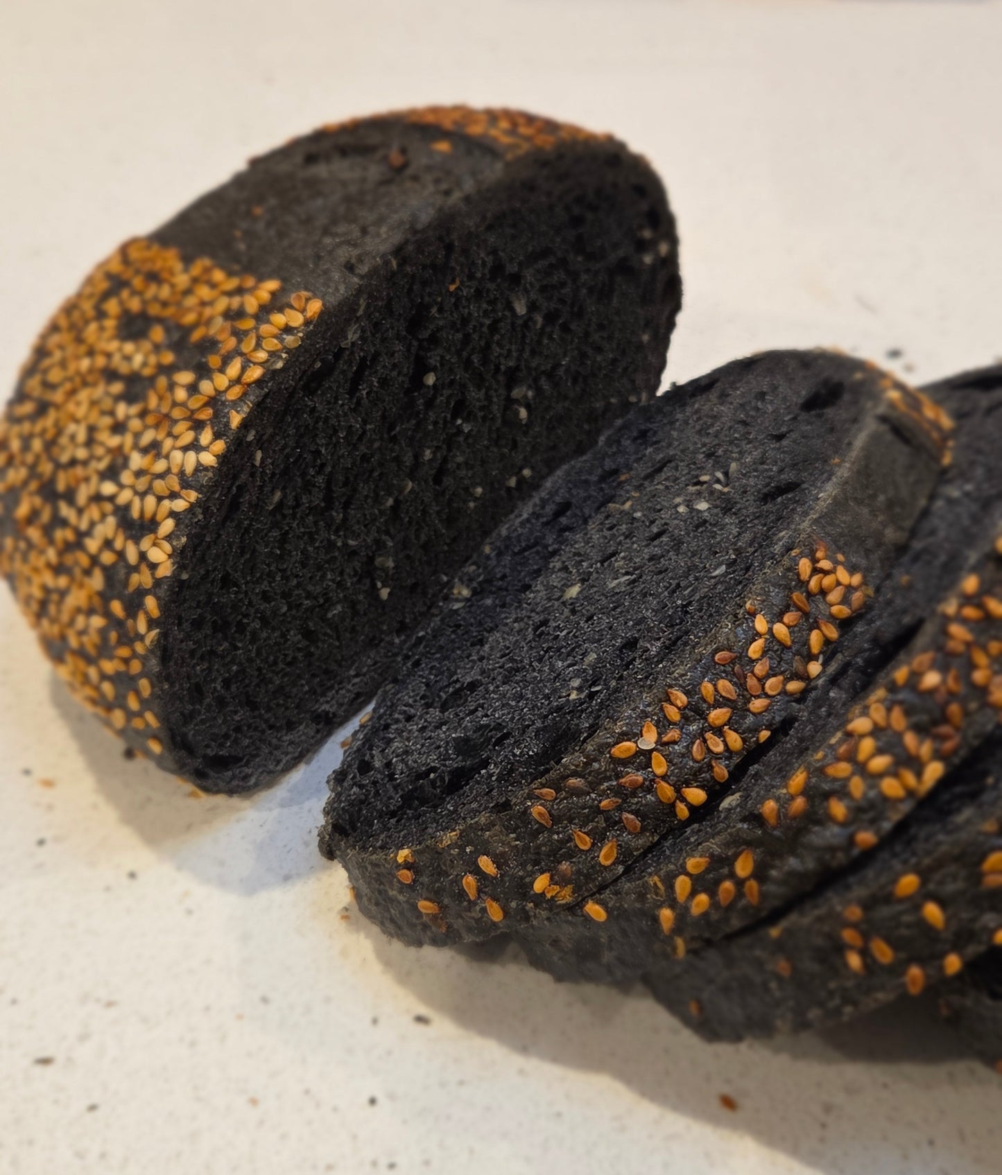 Pure Activated Charcoal & Sesame Sourdough