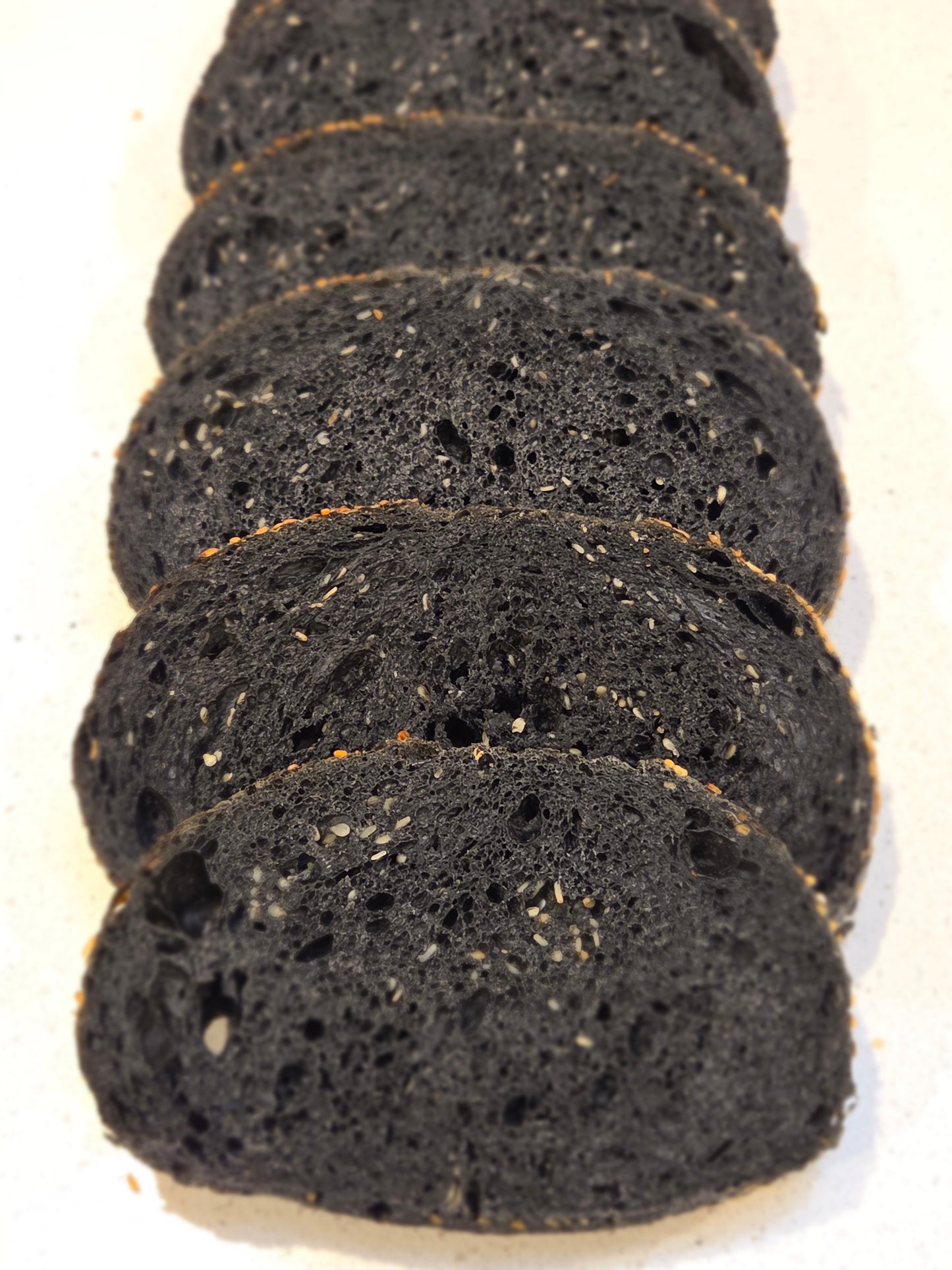 Pure Activated Charcoal & Sesame Sourdough