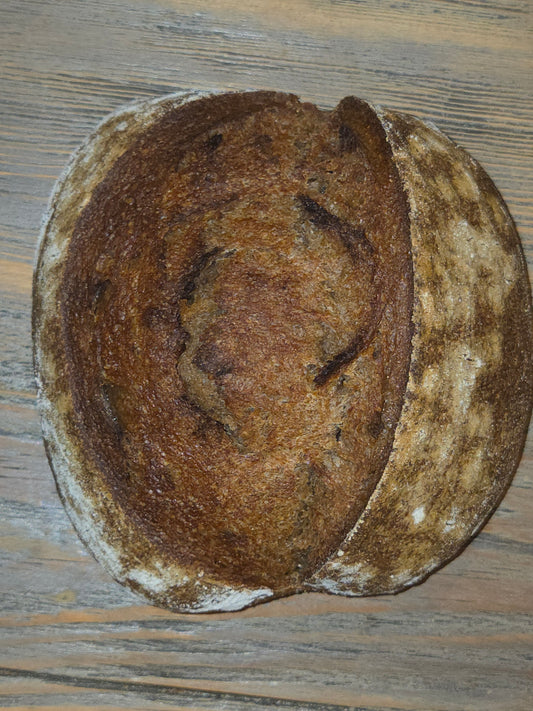 50/50 Organic Rye Sourdough